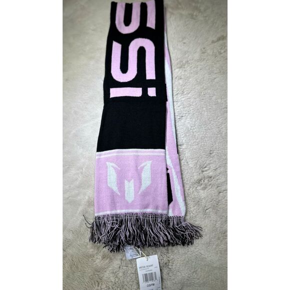 Adidas Lionel Messi Inter Miami Football Club Pink/Black Scarf soccer football - Picture 6 of 8